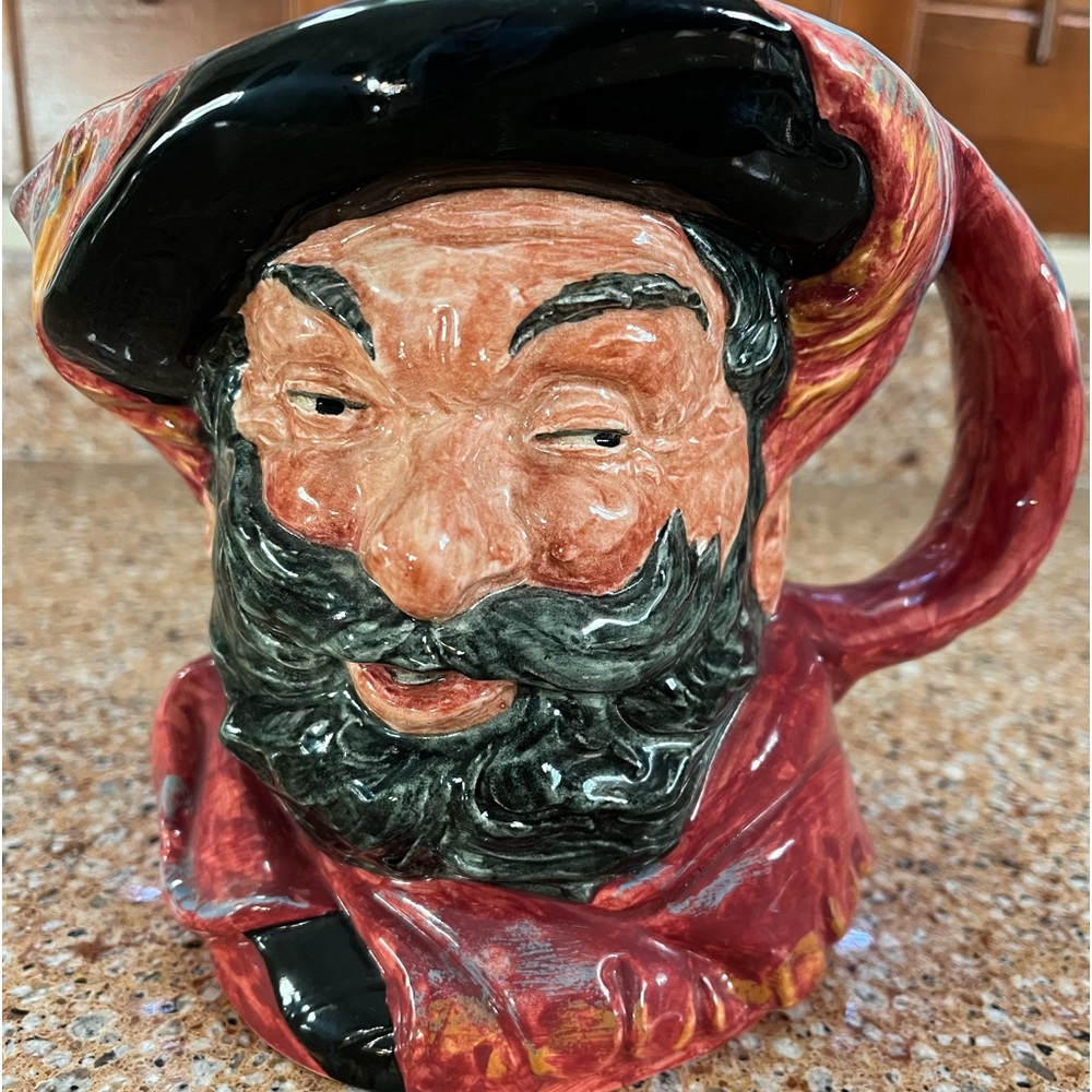 Falstaff 6 1/2” Toby jug in mint condition.  No cracks, chips or crazing.